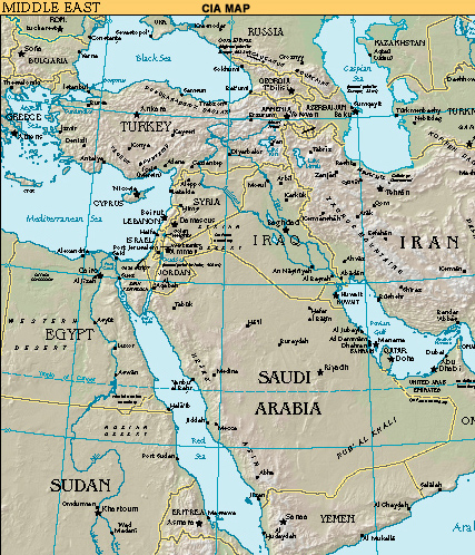 Strain your eyes to find Israel